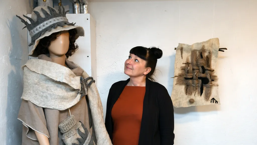 Kehräämö Mustalampaan Piritta Mäkinen järjesti ensimmäisen villafestivaalin Porissa, sen jälkeen alkoi yhteistyö Leineperin ruukkin ja Ulvilan kaupungin kanssa. Villaruukki pidetään tänä vuonna Leineperissä 7.6. Kuva on arkistokuva.
